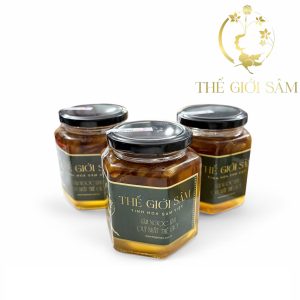 Sâm Ngâm Mật Ong Lọ 380ml